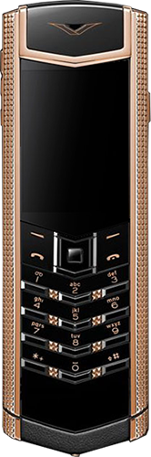 Телефон Vertu Signature S Design Clous De Paris Gold